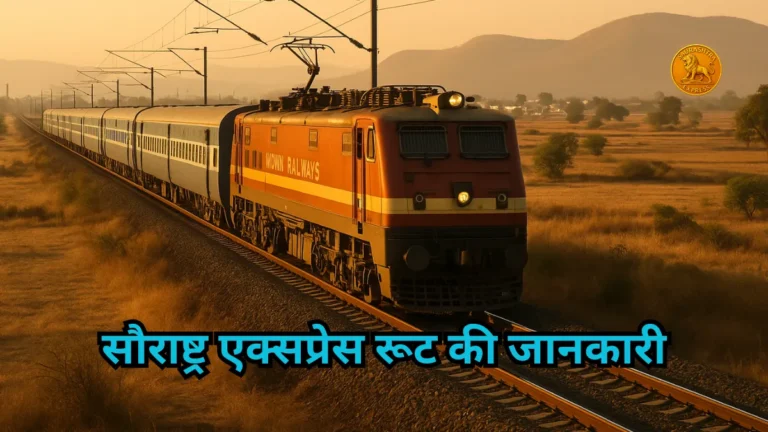 Saurashtra Express route