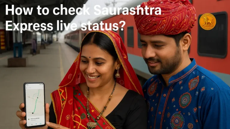 Saurashtra Express live status