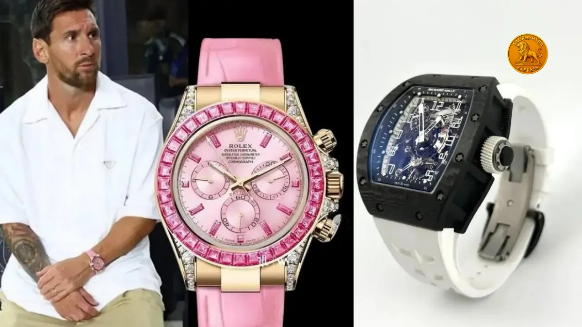 Anant ambani gifts messi watch