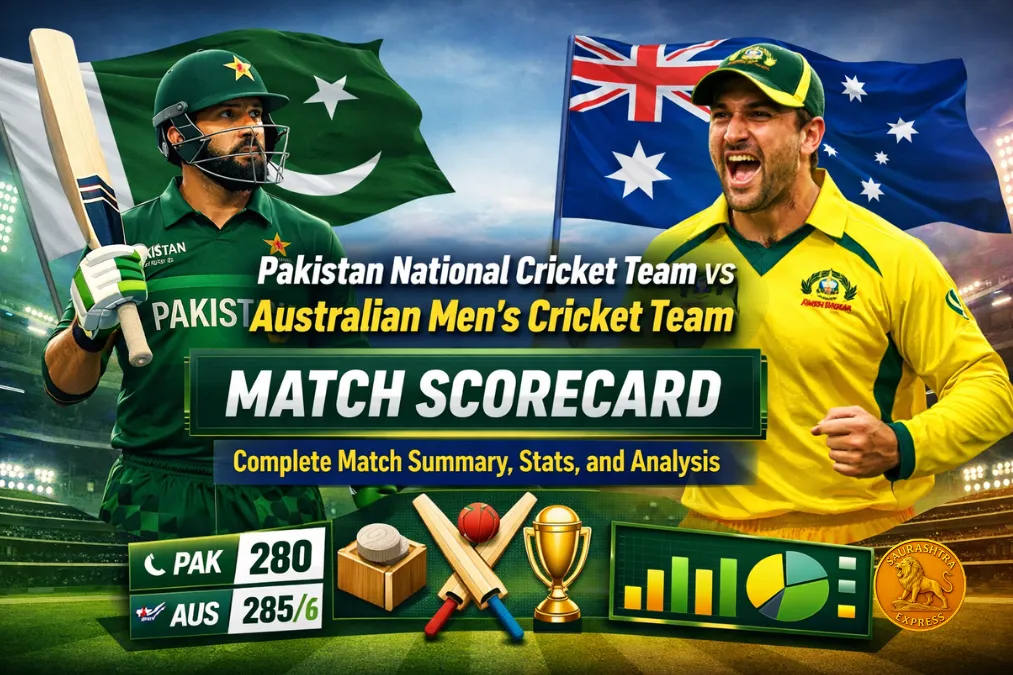 Pakistan National Cricket Team vs Australian Men’s Cricket Team Match Scorecard