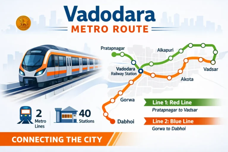 Vadodara Metro Route