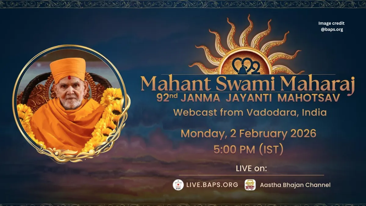 Mahant Swami Maharaj Birthday Celebration 2026