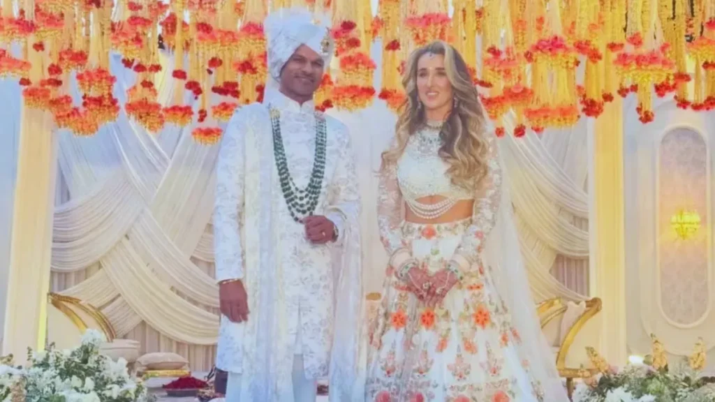 Shikhar Dhawan Sophie Shine Wedding